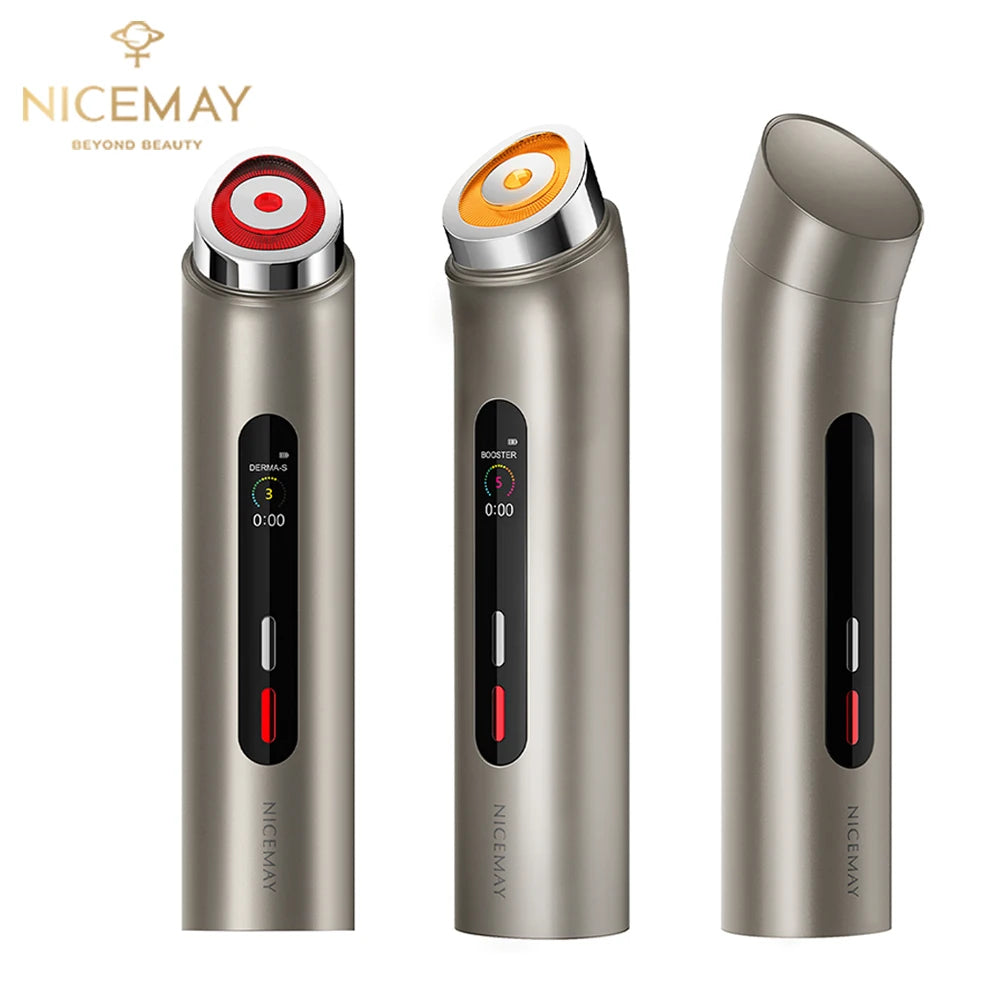6 in 1 Microcurrent Home Skin Tightening Facial Ems Electroporator Face Lift Device