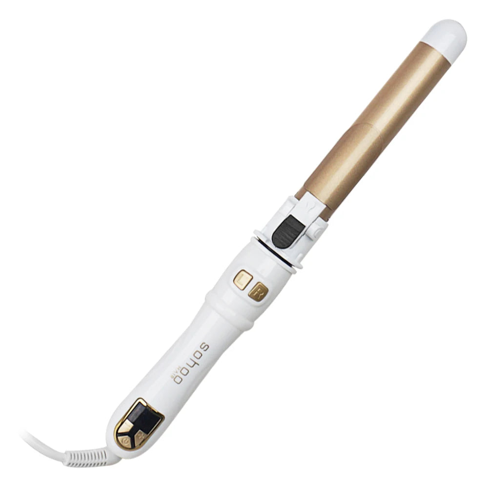 Automatic Rotating Curling Iron Easy Auto Hair Curler Wand Professional Fast Heating Hair Curler