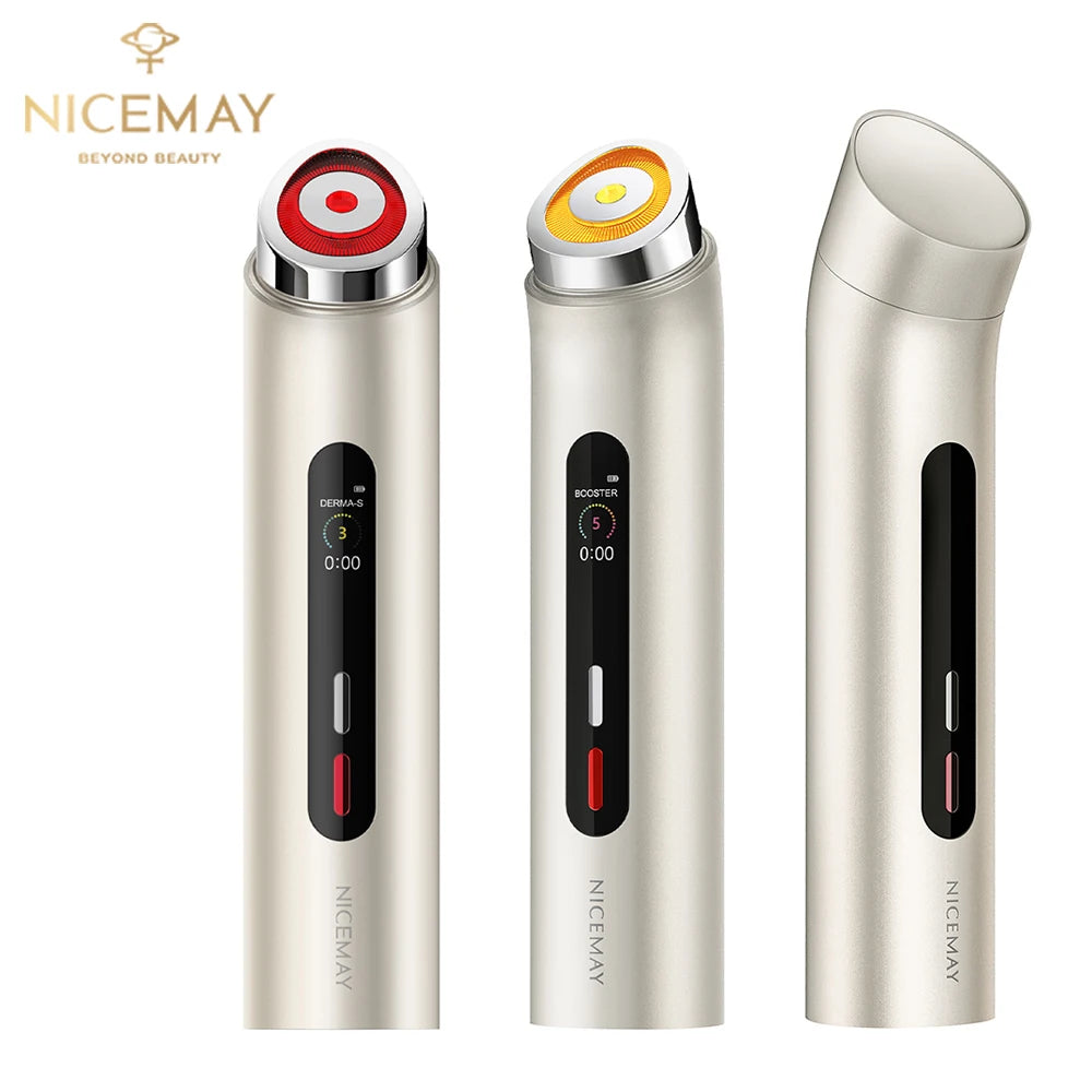 6 in 1 Microcurrent Home Skin Tightening Facial Ems Electroporator Face Lift Device