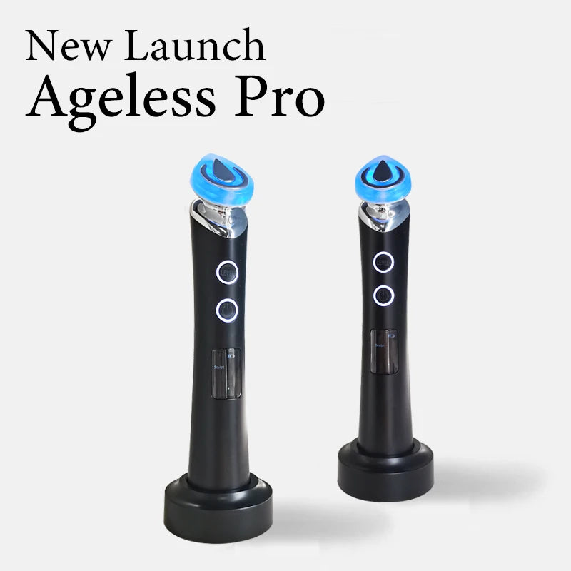 Age R Booster Pro Facial Device Light Therapy EMS/EP Face Neck Lift Massager Home Use Beauty Skin Care LED Anti Wrinkle Device