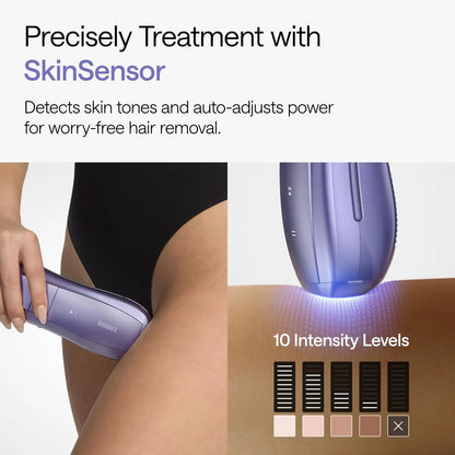 Dual Lights Ipl Machine Women Men Ice Cooling IPL Hair Removal Handset Epilator Painless Permanent Laser Hair Removal at Home