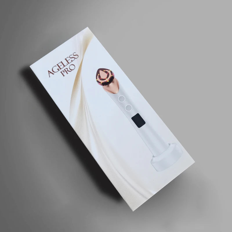 Age R Booster Pro Facial Device Light Therapy EMS/EP Face Neck Lift Massager Home Use Beauty Skin Care LED Anti Wrinkle Device